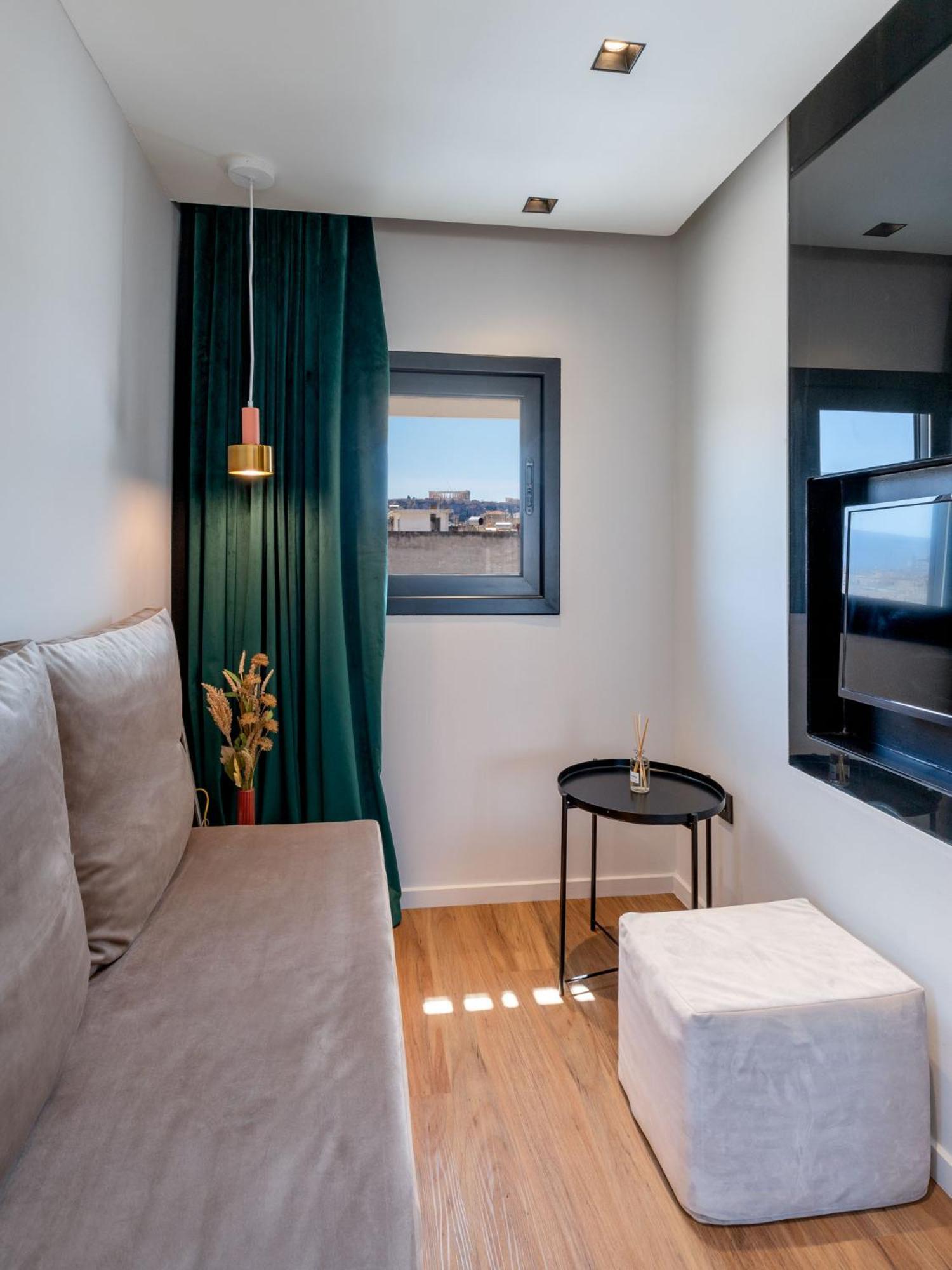 Acropol Studio Loft With Amazing View & Terrace เอเธนส์ ห้อง รูปภาพ